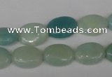 CAM623 15.5 inches 10*14mm oval Chinese amazonite gemstone beads