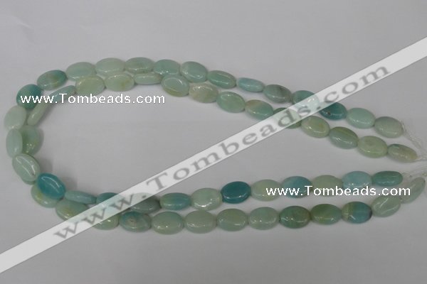 CAM623 15.5 inches 10*14mm oval Chinese amazonite gemstone beads