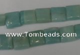 CAM624 15.5 inches 10*10mm square Chinese amazonite gemstone beads