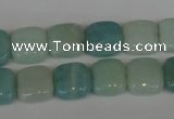 CAM625 15.5 inches 12*12mm square Chinese amazonite gemstone beads
