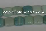 CAM625 15.5 inches 12*12mm square Chinese amazonite gemstone beads