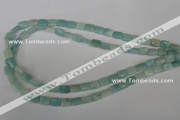 CAM628 15.5 inches 8*10mm rectangle Chinese amazonite gemstone beads