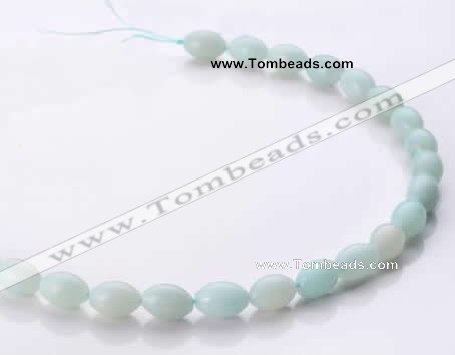 CAM63 natural amazonite 8*12mm oval gemstone beads Wholesale