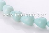 CAM66 8*10mm teardrop natural amazonite gemstone beads Wholesale