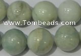 CAM706 15.5 inches 16mm round natural amazonite gemstone beads