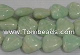 CAM856 15.5 inches 12*12mm triangle natural Russian amazonite beads