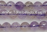 CAN152 15.5 inches 8mm faceted round natural ametrine beads