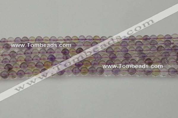 CAN166 15.5 inches 6mm round natural ametrine beads wholesale