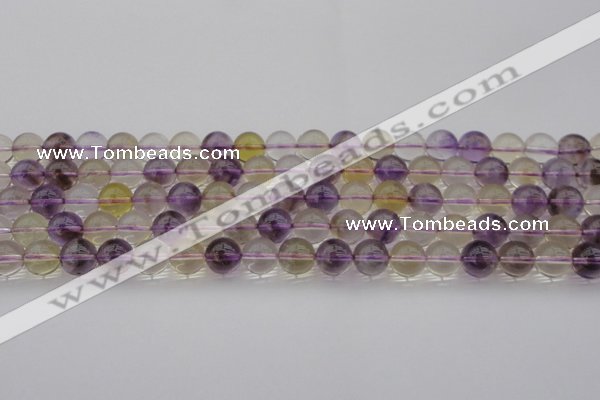 CAN168 15.5 inches 10mm round natural ametrine beads wholesale