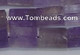 CAN182 15.5 inches 13*18mm faceted tube natural ametrine beads