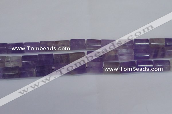 CAN182 15.5 inches 13*18mm faceted tube natural ametrine beads