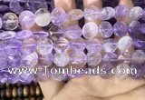 CAN233 15.5 inches 12mm faceted coin ametrine beads wholesale