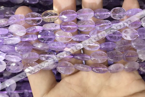 CAN235 15.5 inches 8*12mm faceted oval ametrine beads wholesale