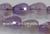 CAN25 15.5 inches 15*20mm faceted teardrop natural ametrine beads