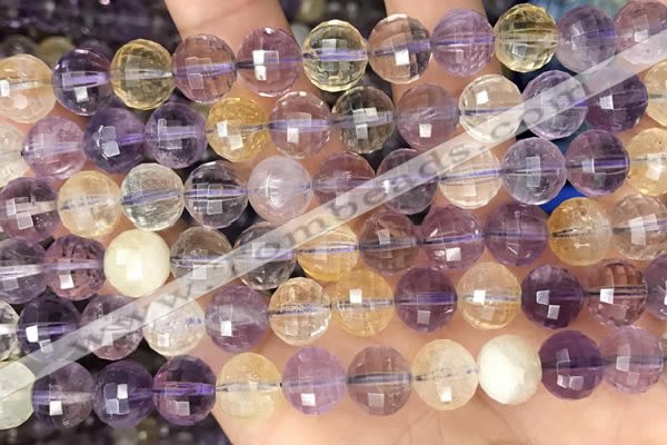 CAN254 15.5 inches 10mm pumpkin ametrine gemstone beads