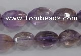 CAN28 15.5 inches 12*16mm faceted nugget natural ametrine beads