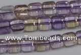 CAN36 15.5 inches 10*10mm square natural ametrine gemstone beads