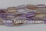 CAN37 15.5 inches 8*12mm rectangle natural ametrine gemstone beads