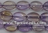 CAN49 15.5 inches 12*16mm oval natural ametrine gemstone beads