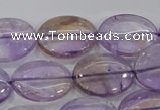 CAN51 15.5 inches 16*22mm oval natural ametrine gemstone beads