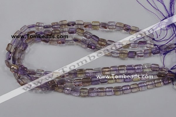 CAN55 15.5 inches 12*12mm square natural ametrine gemstone beads