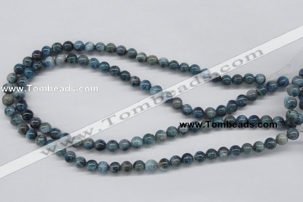 CAP01 16 inches 8mm round apatite gemstone beads wholesale