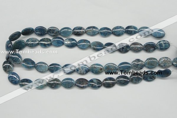 CAP09 15.5 inches 12*16mm oval apatite gemstone beads wholesale