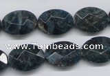 CAP10 15.5 inches 15*20mm faceted oval apatite gemstone beads wholesale