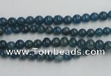 CAP201 15.5 inches 4mm round natural apatite gemstone beads
