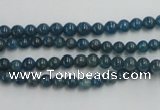 CAP201 15.5 inches 4mm round natural apatite gemstone beads