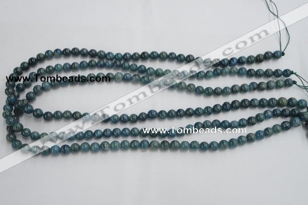 CAP202 15.5 inches 6mm round natural apatite gemstone beads