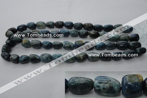 CAP315 15.5 inches 10*14mm nuggets natural apatite gemstone beads