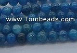 CAP360 15.5 inches 4mm round apatite gemstone beads wholesale