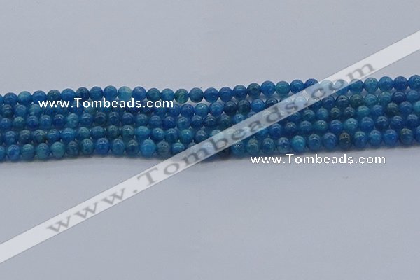 CAP360 15.5 inches 4mm round apatite gemstone beads wholesale