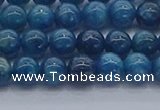 CAP361 15.5 inches 6mm round apatite gemstone beads wholesale