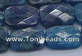 CAP397 15.5 inches 12*16mm faceted rectangle apatite gemstone beads
