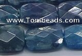 CAP398 15.5 inches 13*18mm faceted rectangle apatite gemstone beads