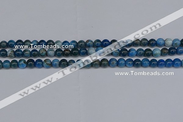 CAP411 15.5 inches 6mm round apatite gemstone beads wholesale