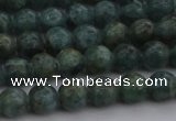 CAP500 15.5 inches 6mm round natual green apatite beads