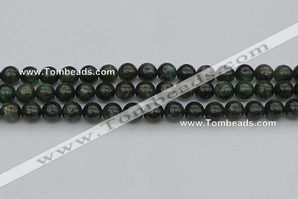 CAP513 15.5 inches 10mm round green apatite gemstone beads