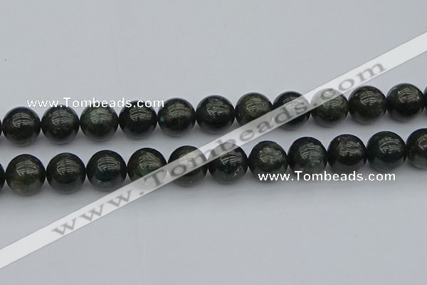 CAP515 15.5 inches 14mm round green apatite gemstone beads