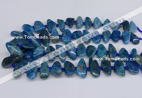 CAP533 15.5 inches 10*20mm - 15*35mm freeform apatite beads