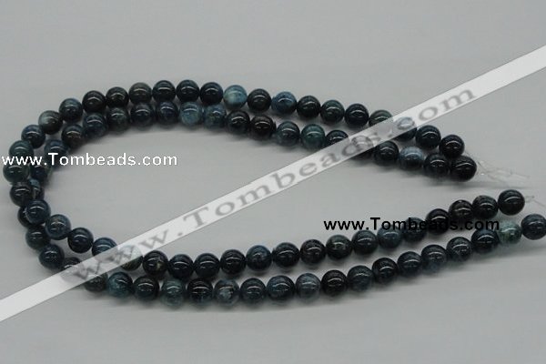 CAP54 15.5 inches 10mm round dyed apatite gemstone beads wholesale