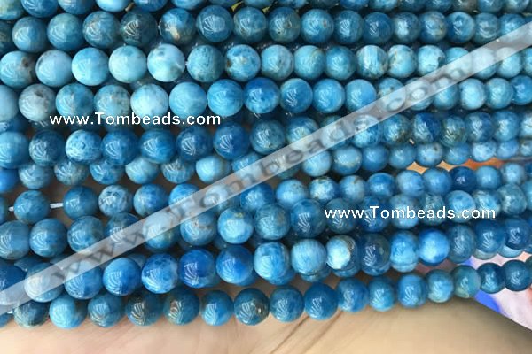 CAP589 15.5 inches 8mm round apatite gemstone beads