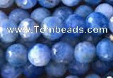 CAP593 15.5 inches 6mm faceted round apatite gemstone beads