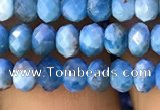 CAP616 15.5 inches 3*5mm faceted rondelle apatite gemstone beads