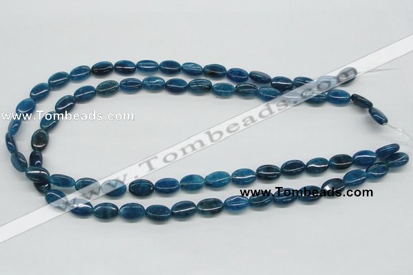 CAP62 15.5 inches 8*12mm oval dyed apatite gemstone beads wholesale