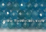 CAP623 15.5 inches 3*4mm faceted rondelle apatite beads