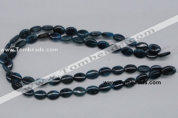 CAP63 15.5 inches 10*14mm oval dyed apatite gemstone beads wholesale