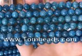 CAP637 15.5 inches 8mm round natural apatite gemstone beads